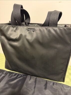 Kate Spade New York Vintage Black Nylon Diaper Bag